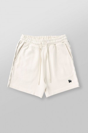 Young LA 1078 - Piping Collection - Shorts White | Australia SBXAF-4950