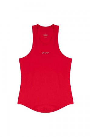 Young LA 309 Signature Tanks Red | Australia QGCEW-8213