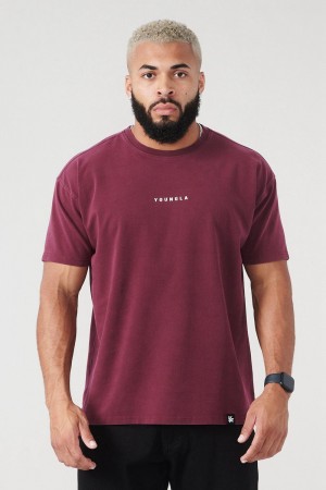 Young LA 401 Essential Jacked Tees Purple | Australia KCDNY-4723