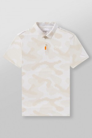 Young LA 4069 - Tee Time Golf Polos Beige | Australia ELQFY-1083