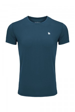 Young LA 423 Zephyr Compression Short Sleeve Teal | Australia VXRMO-0243