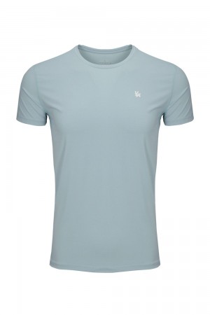 Young LA 423 Zephyr Compression Short Sleeve Blue | Australia EVKPZ-9506