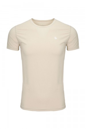 Young LA 423 Zephyr Compression Short Sleeve Cream | Australia FLYZS-5198