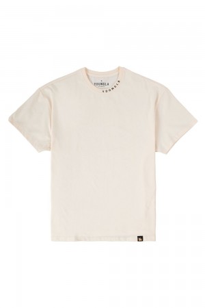 Young LA 429 Trademark Tees Beige | Australia MFGOQ-9754