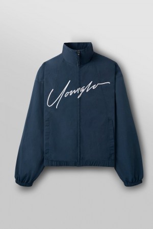 Young LA 567 - Retro Jumpsuit - Jacket Navy | Australia XTCMU-6029