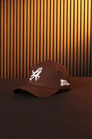 Young LA 924 - Drip Hats Brown | Australia ADMRU-8123