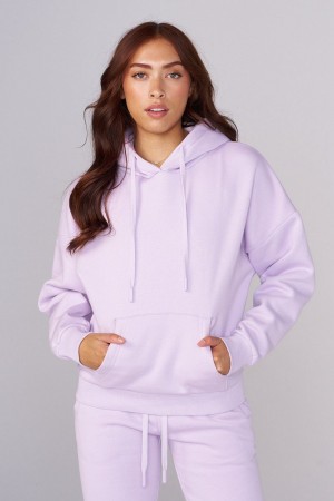 Young LA W546 Signature Hoodie Purple | Australia XTMGV-5814
