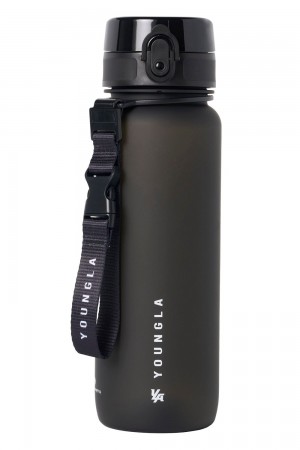 Young LA W612 Water Bottle Mini Black | Australia PELRY-1237