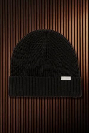 Young LA W901 - Urban Beanie Black | Australia NJXHG-2873