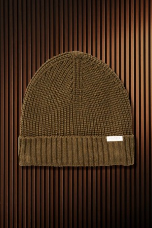 Young LA W901 - Urban Beanie Olive | Australia RXGWY-2396