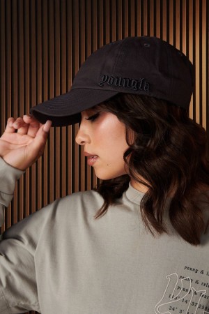 Young LA W902 - Urban Dad Hat Dark Grey | Australia RDCAE-6594
